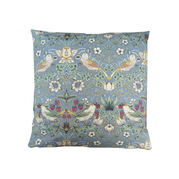 Gallery William Morris Strawberry Thief Blue Minor Square Cushions - Prices start for 2